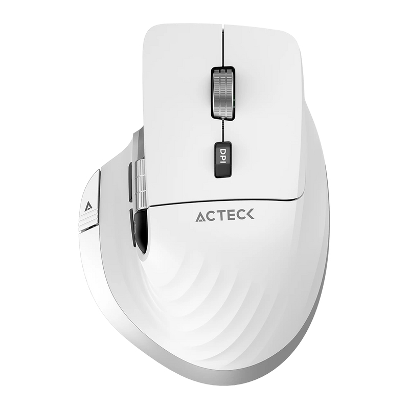 Mouse Inalámbrico Vertical Profesional Virtuos Pro MI780 ACTECK Scroll Horizontal Ultra Fast de acero MOUACT290