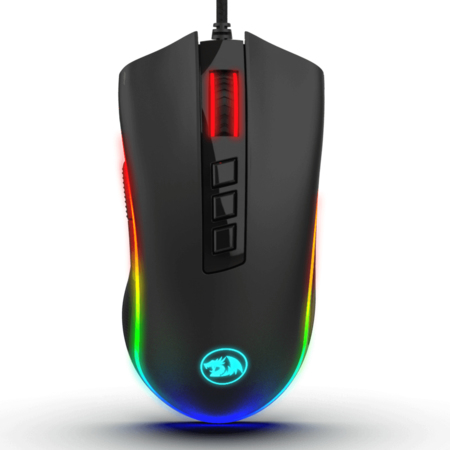 Mouse Redragon Cobra Chroma, Juego, Negro MOURDG060