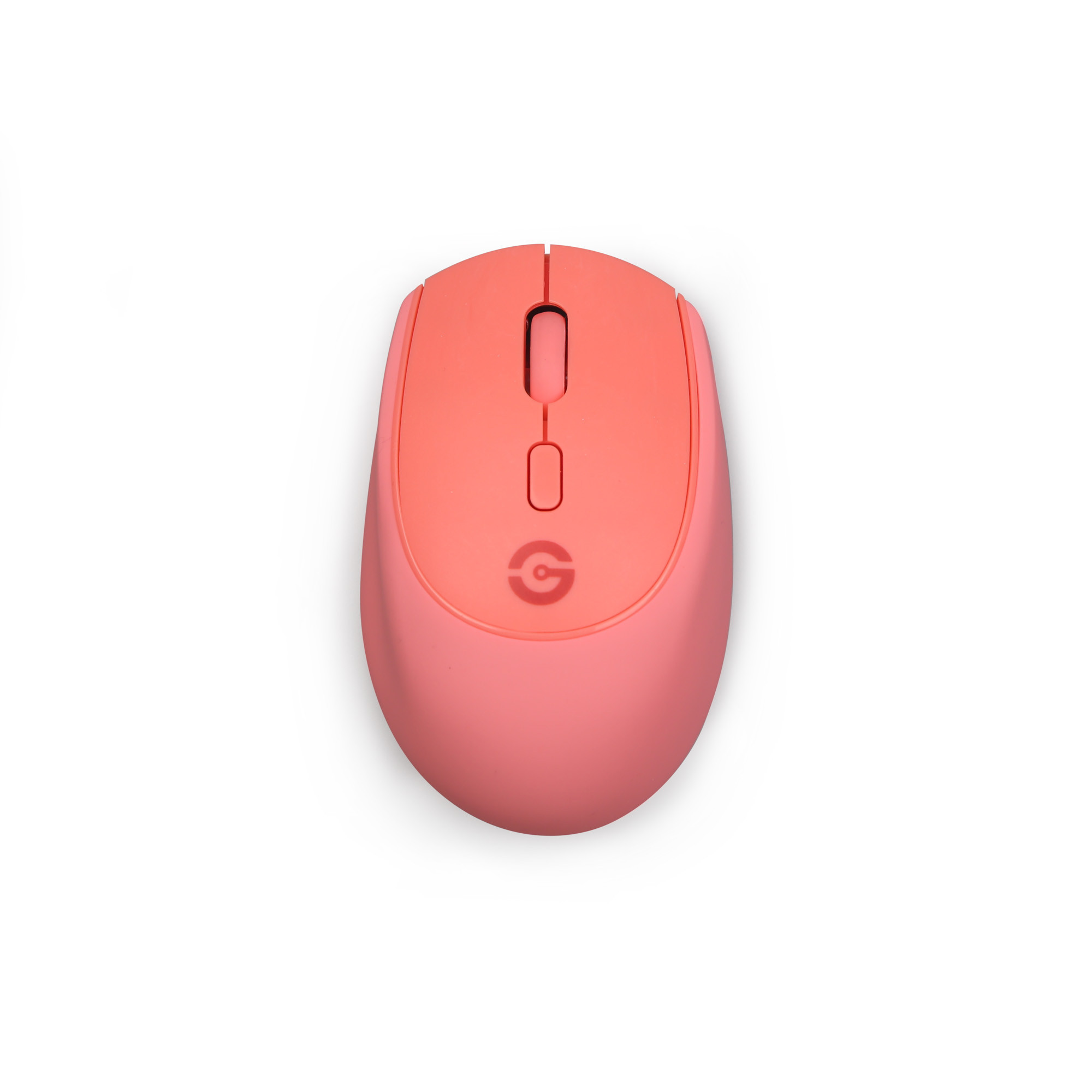 GETTTECH MOUSE INALAMBRICO COLORFUL, ROJO, ERGONOMICO, GEL DE SILICONA, 2 BOTONES 1 SCROLL, RESOLUCION HASTA 1600PPP, MOD. GAC-24405R