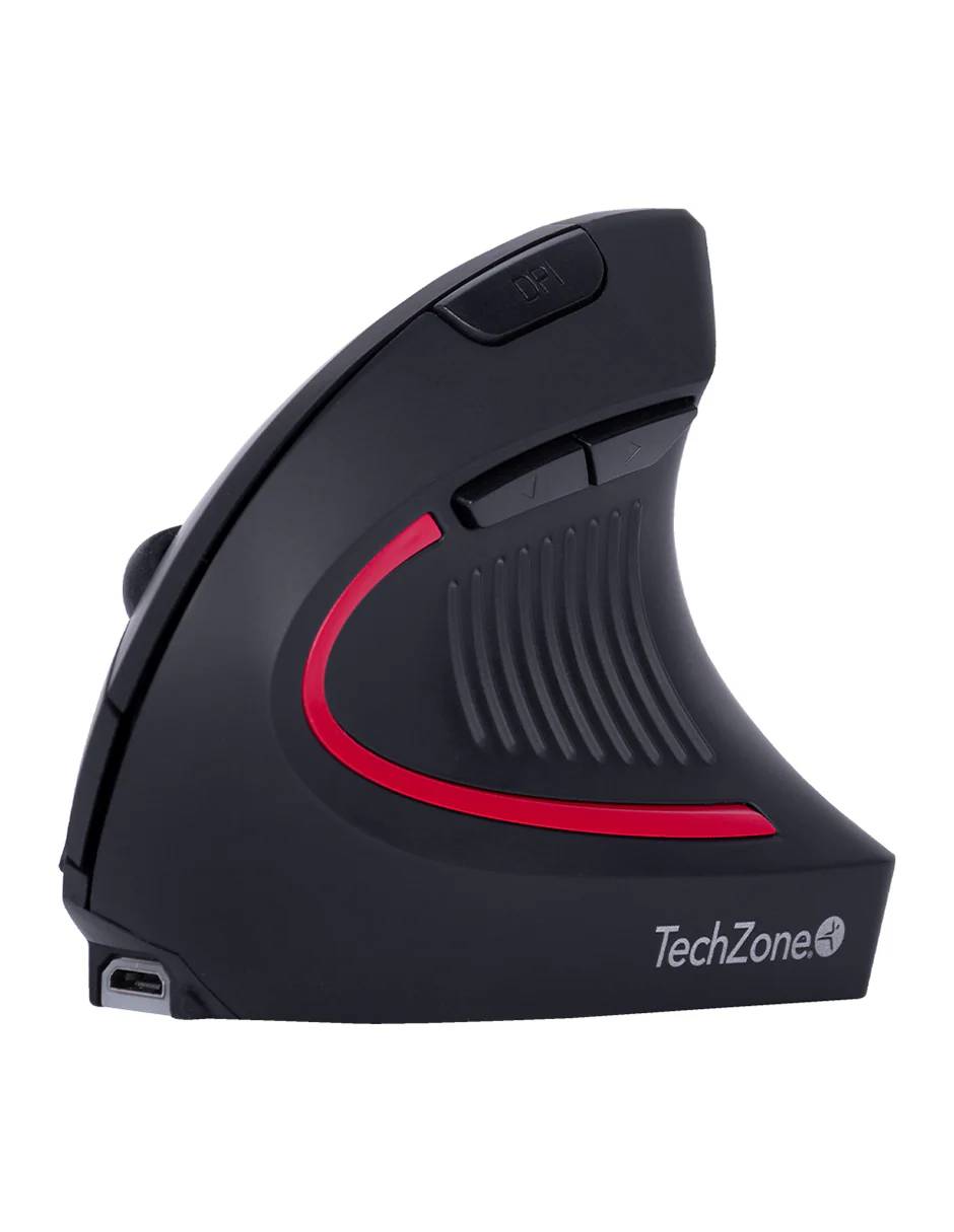 Mouse inalámbrico TECHZONE recargable ERGONO 02 MOUTCH920