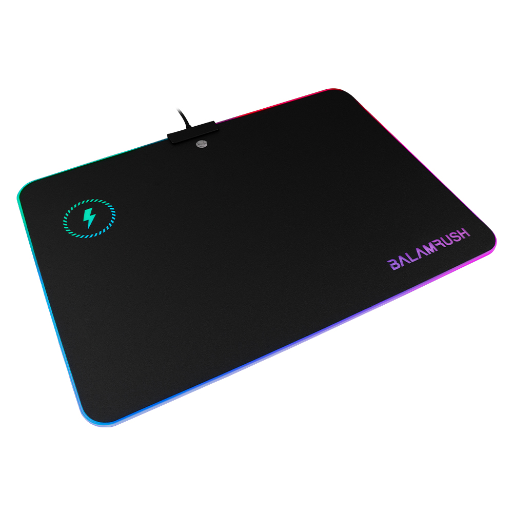 Mousepad Gamer BALAM RUSH SPECTRUM HEIMDALL Carga Inalámbrica USB RGB ACCBLR010