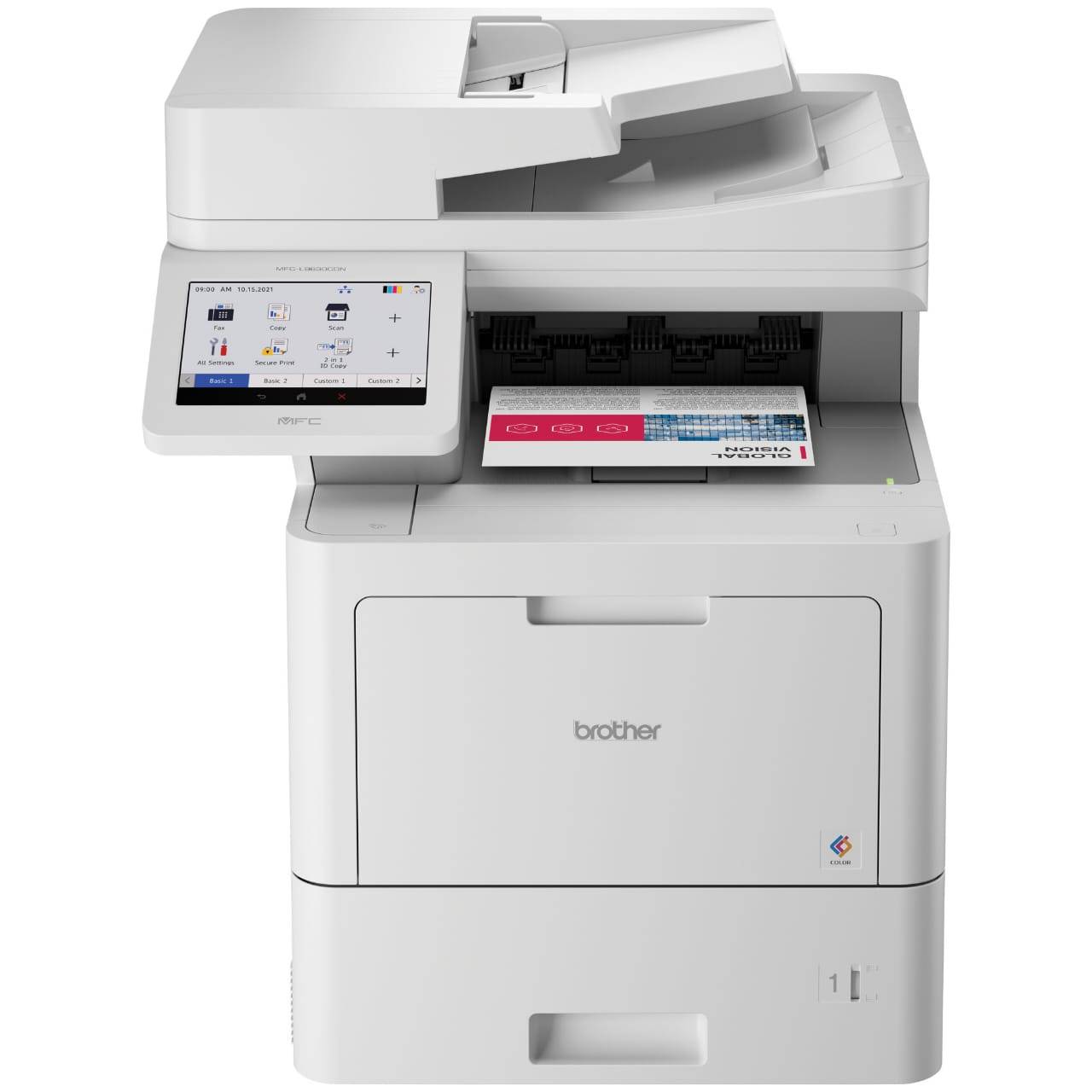 Multifuncional Láser Color Brother Valor MFCL9630CDN, 42 ppm B/N/Color, Full Dúplex, Gigabit Ethernet, Cama Plana Oficio, Tóners hasta 15,000 págs IMPMTB1010