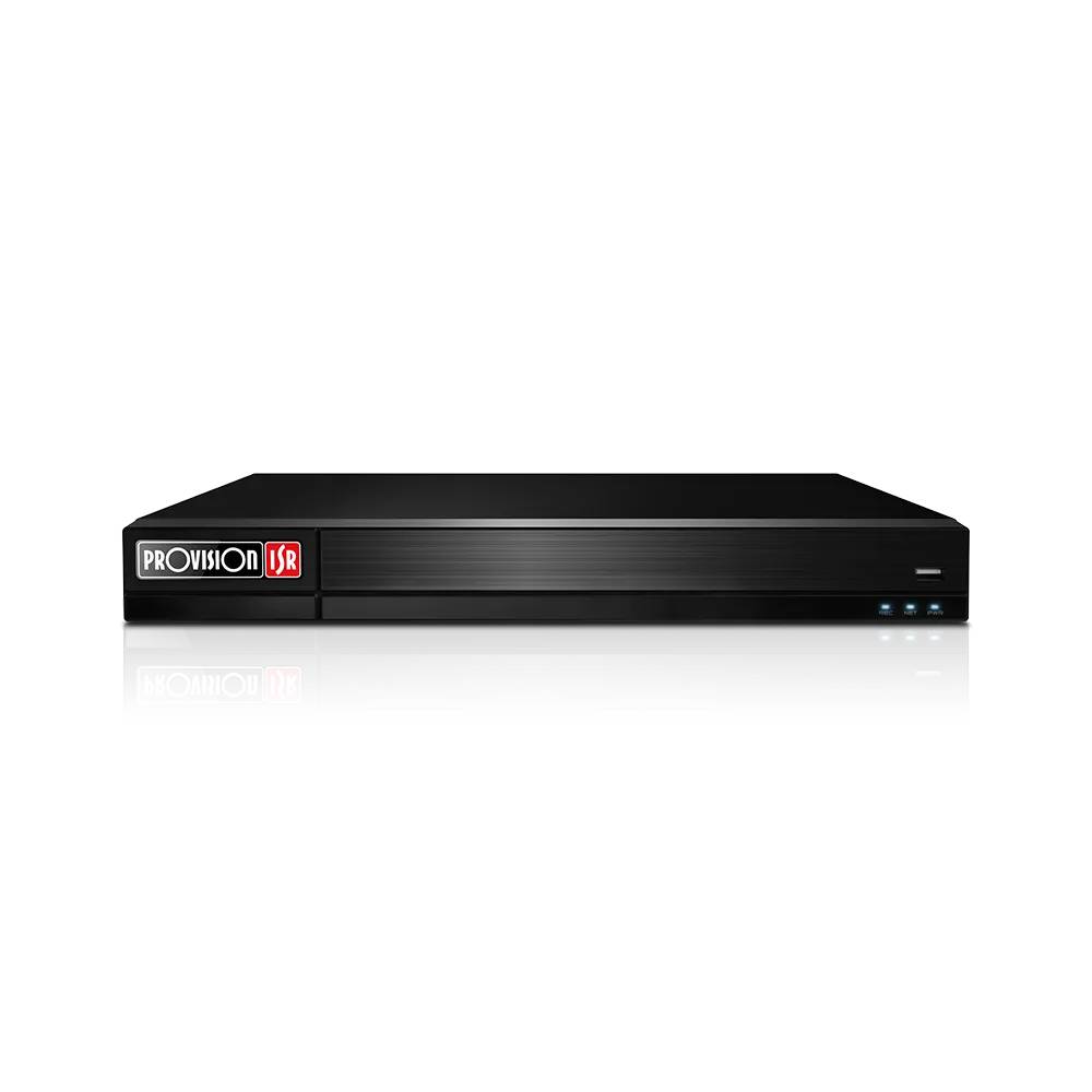 NVR de 16 canales Via Red, soporta cámaras IP de hasta 12 MP, 2 SATA para HDD 10 TB, P2P, metadatos, DDA2, Check Point