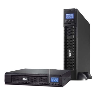 No-Break CDP UPO11-2RT 2000VA/1800W FP 1.0 Online UPS 2U RT, LCD 120 Vac NBKCDP600