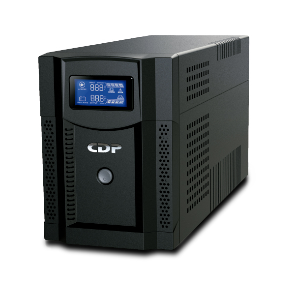 No-Break CDP UPRS-1508 1500VA/1050W UPS Interactiva AVR 8 Salidas, Proteccion RJ45, LCD, software 120 Vac NBKCDP1400