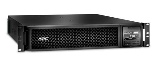 No Break Capacidad 2200va, 1800watts, 120v, 7 APC SRT2200RMXLA, 2200 VA, 1800 W, 3 h, Negro, Industrial y Oficina