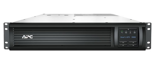No Break Capacidad 2880 VA 2700 watts, 120V, APC SMT3000RM2UC, 2880 VA, 2700 W, 3 h, Negro, Industrial y Oficina