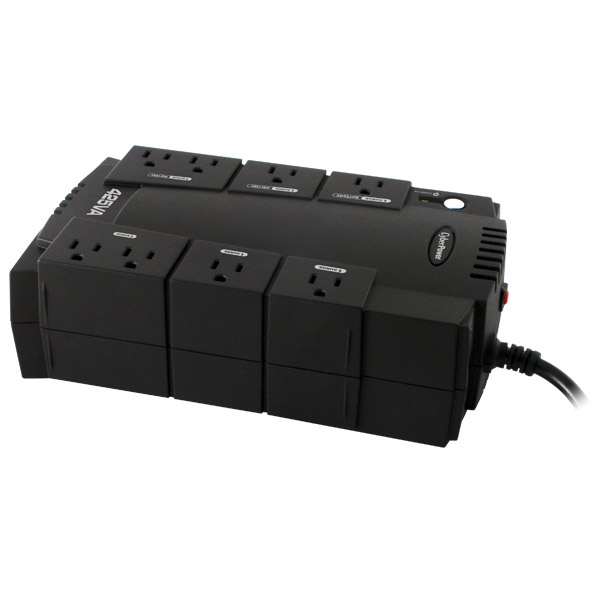 No-Break CyberPower CP425SLG, 425 VA, 255 W, 8 h, Negro, Hogar y Oficina NBKCYP290