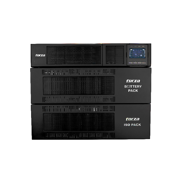 UPS Forza 10,000VA/10,000W Doble Conversión Negro Industrial y Oficina