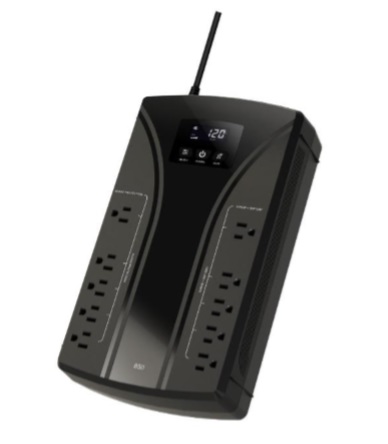 No Break KOBLENZ 00-4258-00-0, 900 VA, 460 W, Negro NBKKBZ390