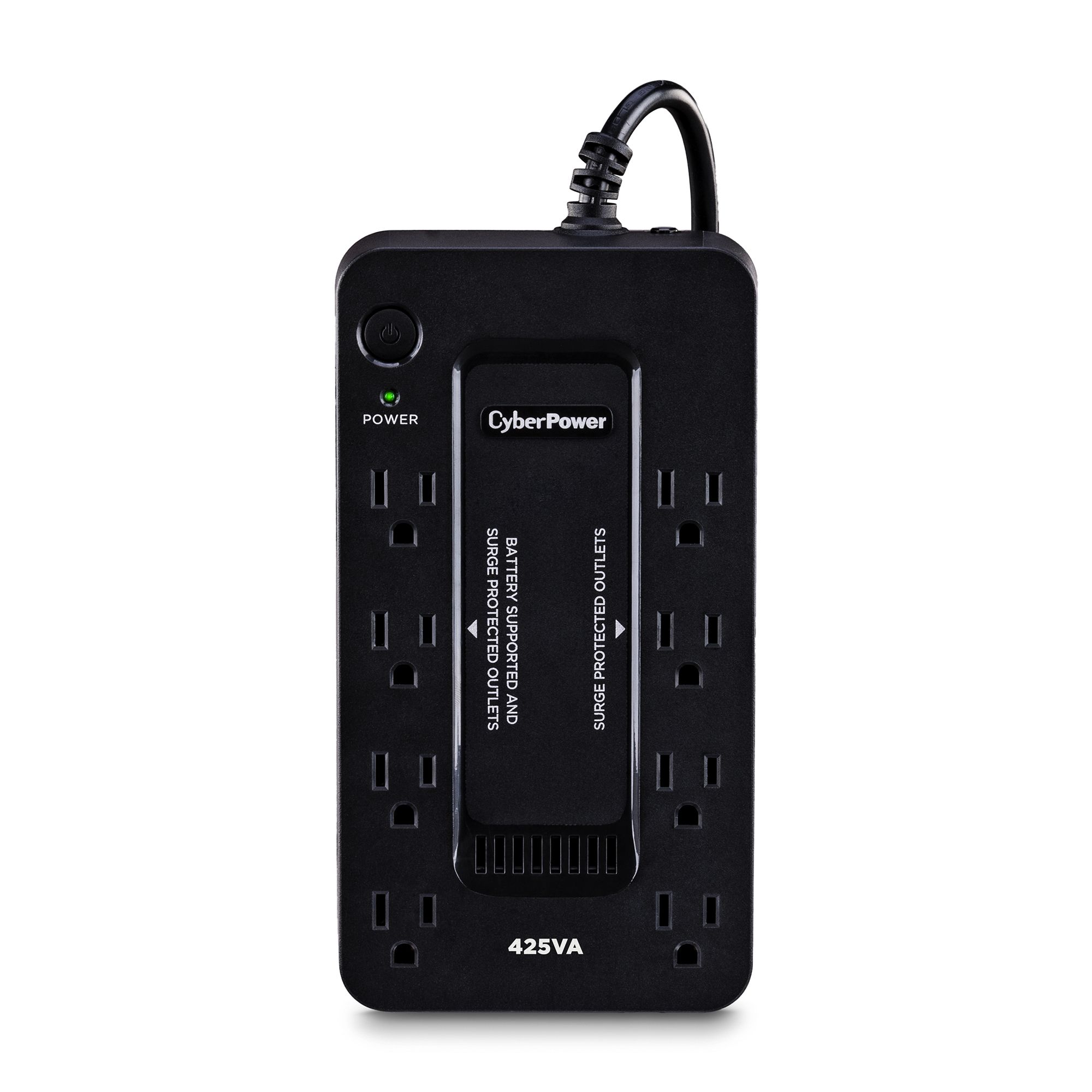 No Breaks y UPS CyberPower ST425, 425 VA, 260 W, 8 h, Negro, No Break NBKCYP1650