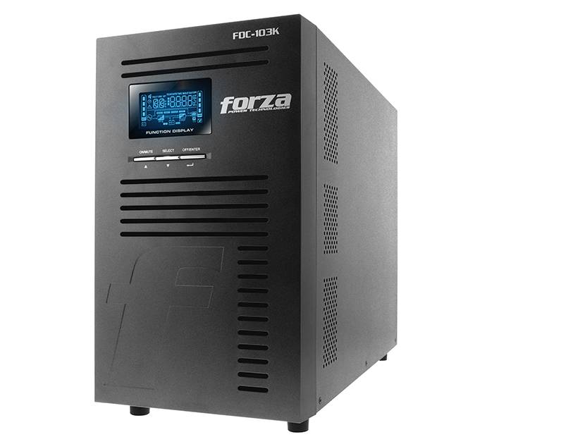UPS Doble Conversión en línea Forza FDC-103K con capacidad de 3000VA/3000W