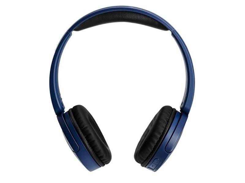 PANASONIC diadema Bluetooth, hasta 72 horas de uso continuo con MIC cancelacion de ruido, Azul BOCPAN380