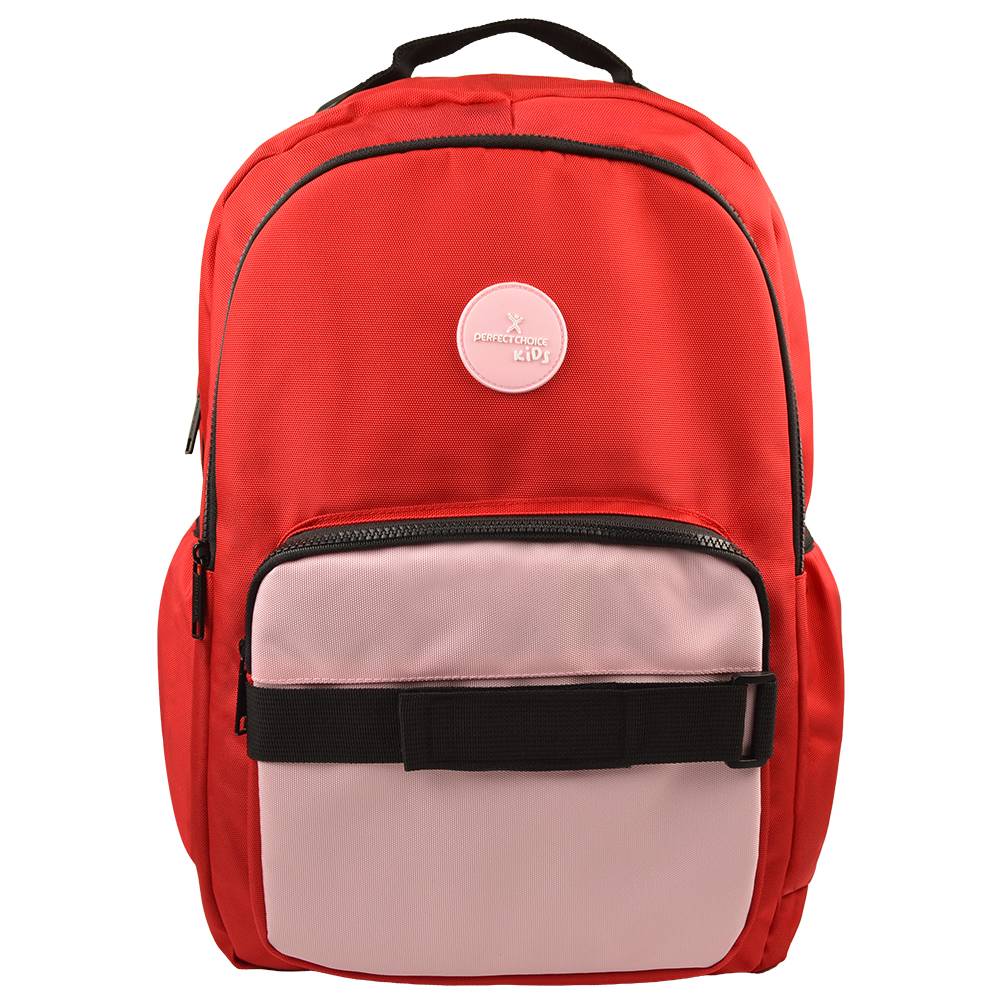 PC-085225 Mochila Escolar Para Niños Múltiples Compartimentos modelo Loopy Color Rojo | PERFECT CHOICE MALGEN4900