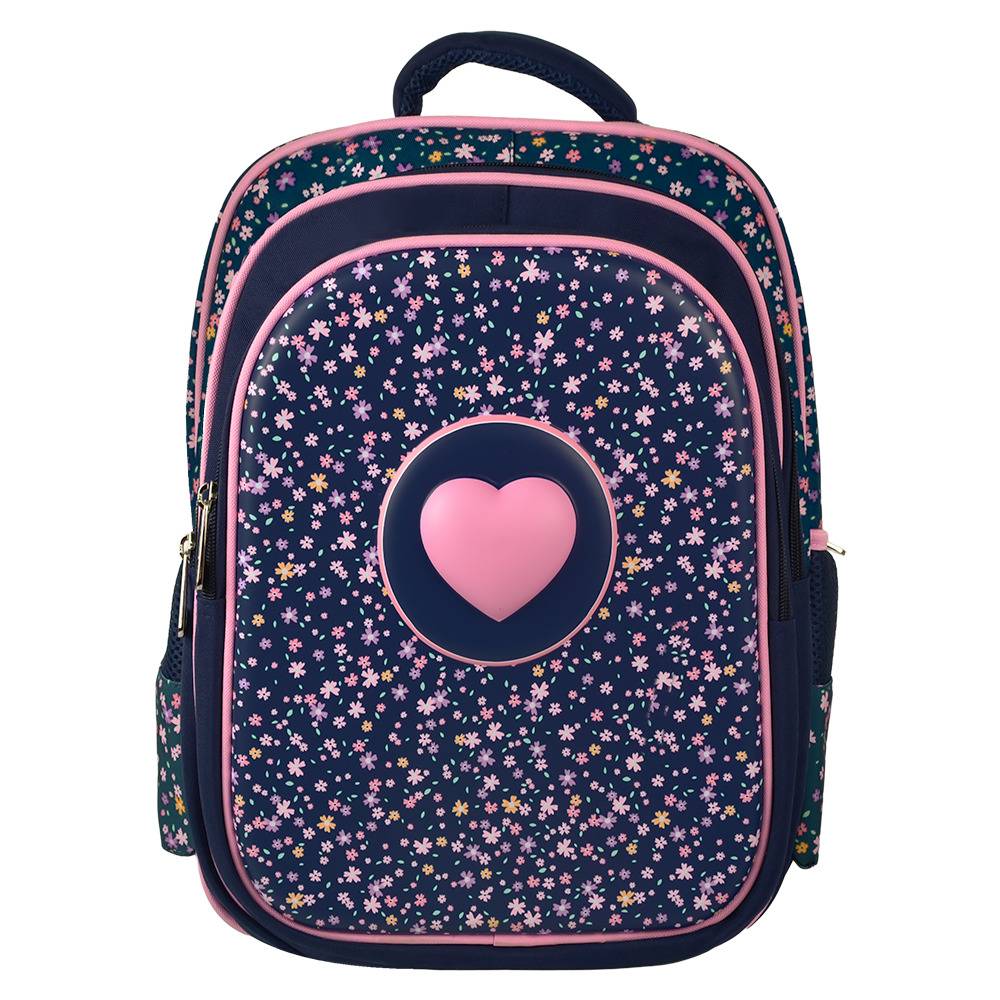 PC-085294 Mochila Escolar Para Niños Múltiples Compartimentos modelo Kiddo Corazon | PERFECT CHOICE MALGEN4910
