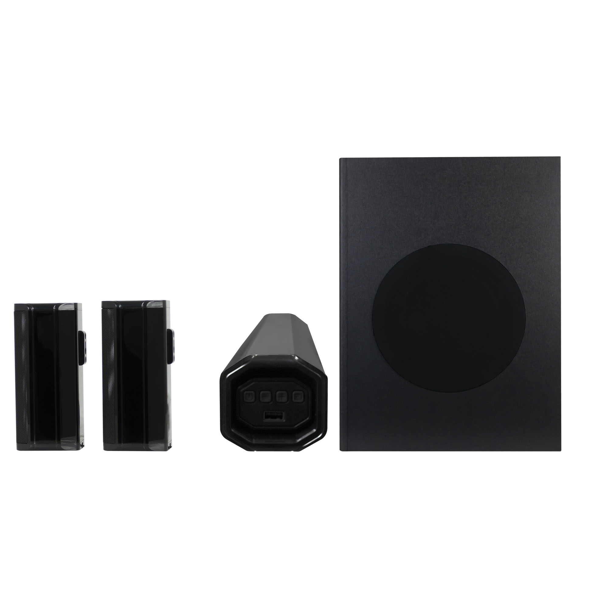 PC-113188 Teatro en Casa con Subwoofer Integrado 5.1 Canales Audio Alta Calidad | PERFECT CHOICE BOCMST3620