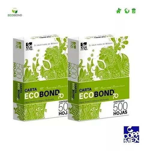 Papel bond tamaño Carta 70 gramaje 95 blancura caja con 10 resmas de 500 hojas cada una 175002237378803 PAPECO020