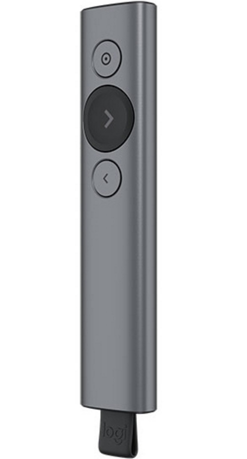 Presentador Inalámbrico LOGITECH Spotlight, Gris, RF inalámbrico MOULOG1800