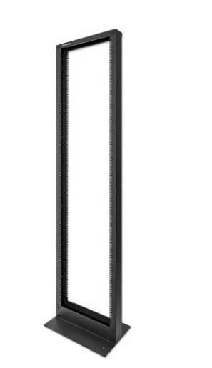 715997 Rack de dos postes 19 pulgadas para 45U; Diseño modular para una rápida instalación, acero laminado en frío de alta calidad