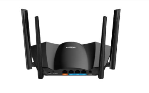 Router Dahua DH-AX30 inalám, doble ban (2.4 GHz y 5 GHz)Wi-Fi 6 . 3000 Mbps (3 Gbps), 4 ante, tec. MU-MIMO , WPA3 , 4 puertos Ethernet Gigabit. NB