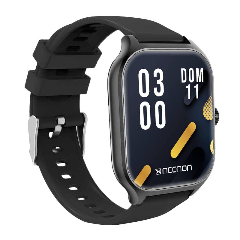 SMARTWATCH NSW-101 2.01  IP67 BT 5.0 APP FITPRO BAT 180 mAH MIDE CALORIAS FC CON VIBRACIÓN MULTIMEDIA FUNCIÓN BUSCAR Y FOTOS A DISTANCIA NEGRO/NEGRO ACCNNN350