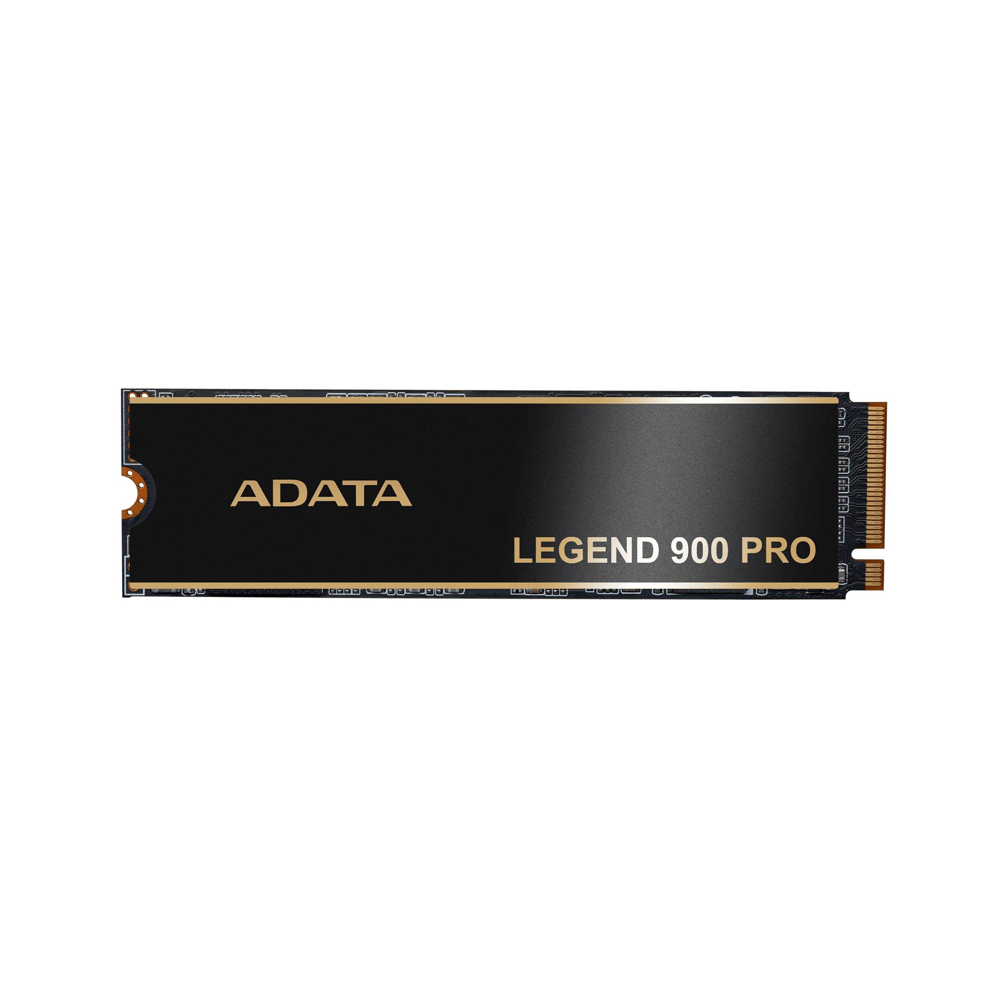 Unidad de Estado Sólido ADATA LEGEND 900 PRO 1TB PCIe Gen4 x4 M.2 2280, Velocidades de 7,400/6,000MB/s Con disipador de aluminio. SLEG-900P-1TCS