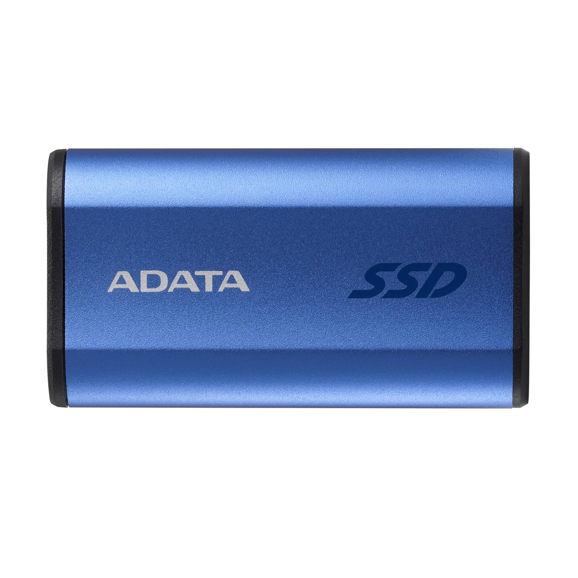 SSD Externo ADATA SE880 1TB. Interfaz USB 3.2 Gen 2 X2, Puerto USB-C. Color AZUL. Numero de parte AELI-SE880-1TCBU