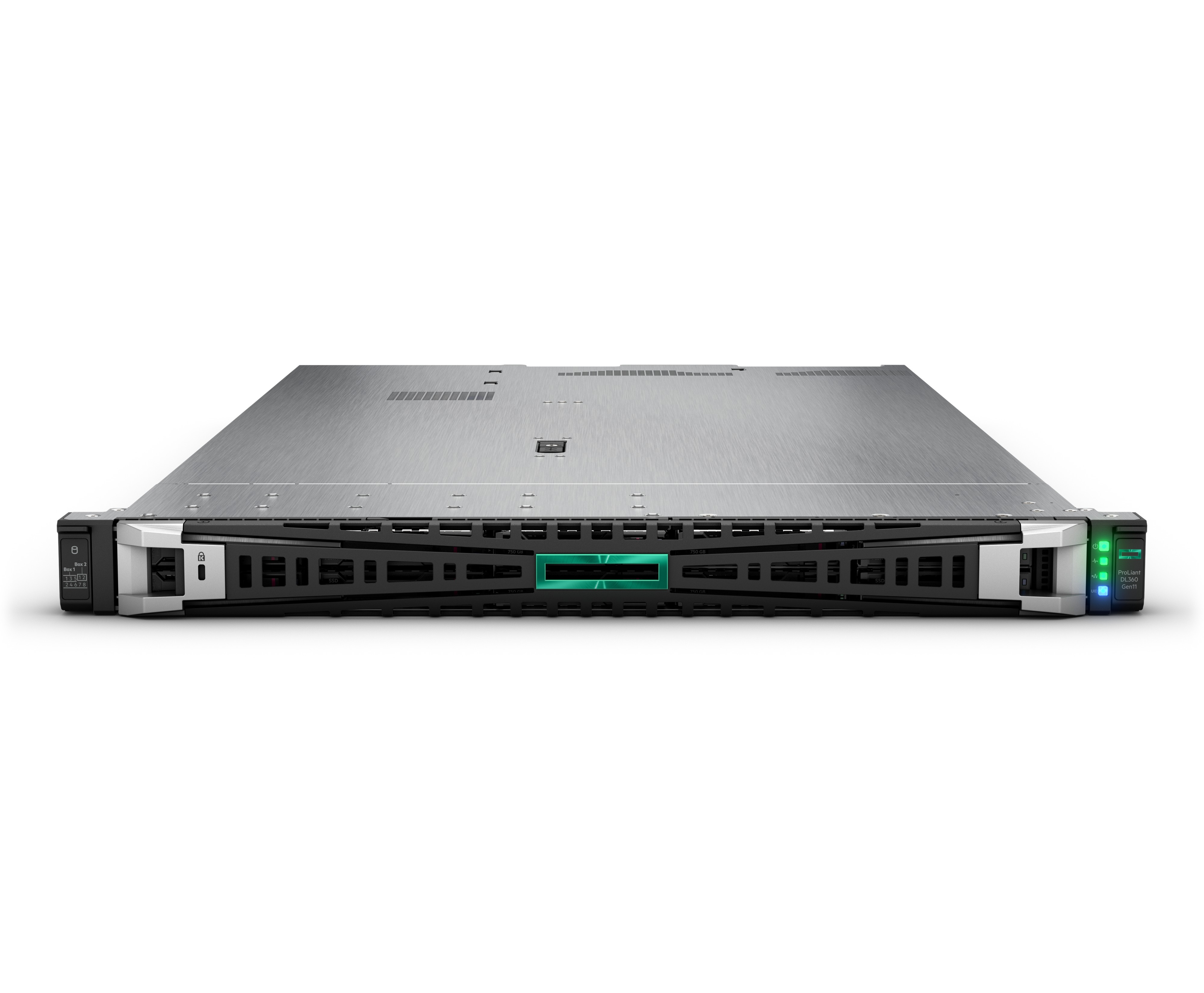 HPE ProLiant DL360 Gen11 4510 2.4GHz 12c 1P 2x32GB-RAM 8SFF con dos discos 960GB SSD