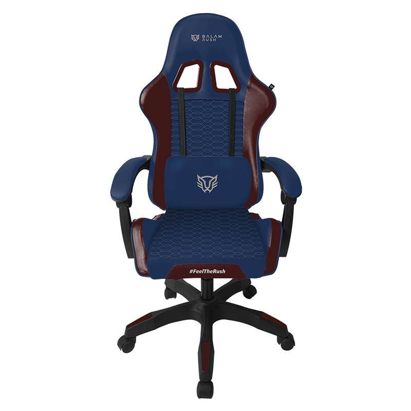 Silla Power Rush V2 Balam Rush Reposabrazos Fijos, Pistón de gas clase 3, Inclinación 90° a 135° SILBLR450