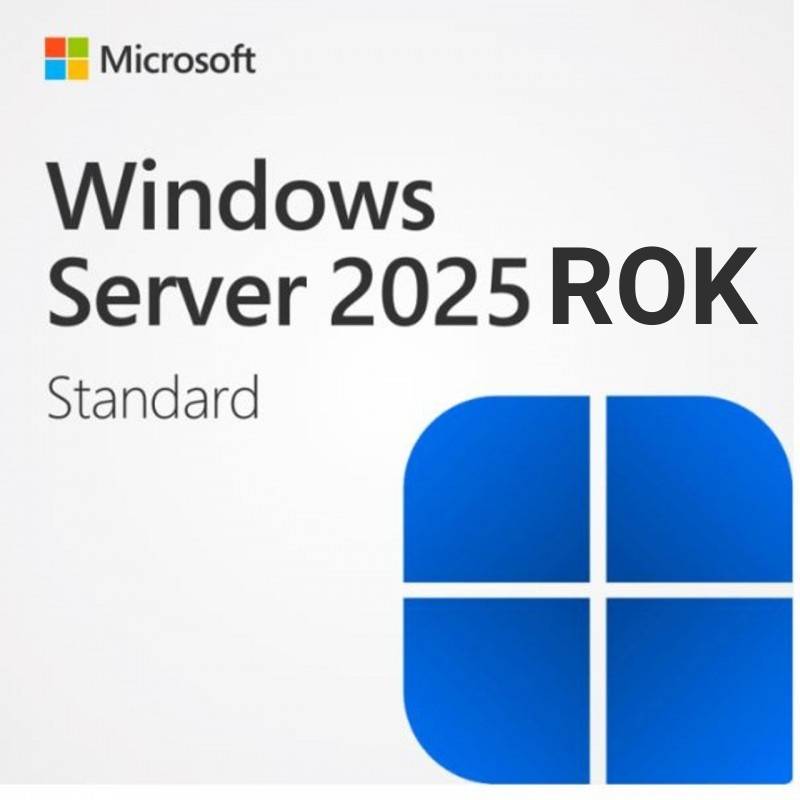 ROK Microsoft Windows Server 2025 Standard 16 núcleos en/fr/es/xc SW