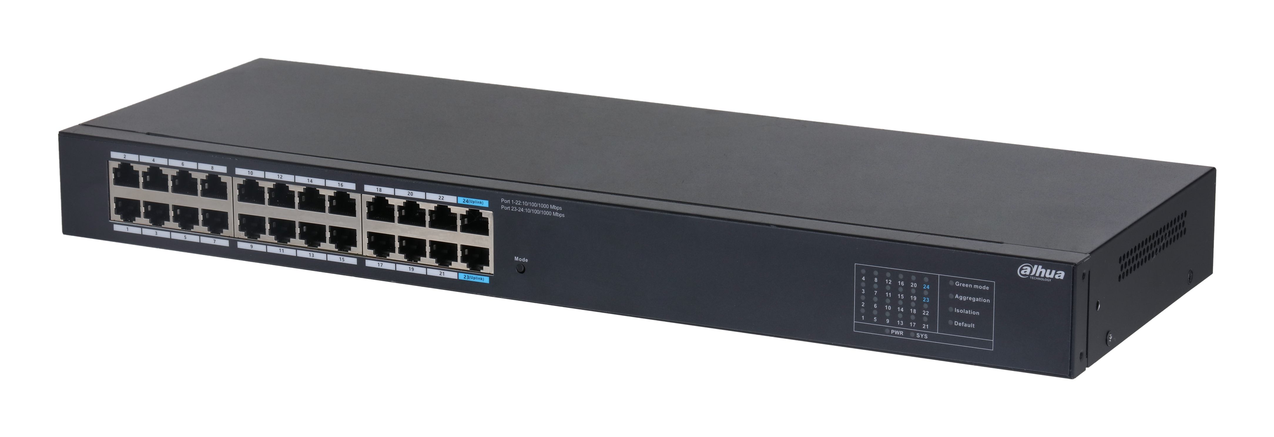 SWITCH DAHUA 24 PUERTOS DH-SG1024 NB