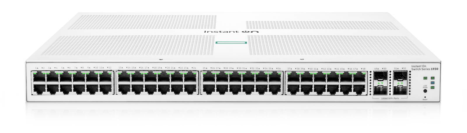 Switch HPE Instant On 1930 Gigabit Ethernet, 48 puertos, 4SFP+ 10GbE (JL685A) SWTARU200