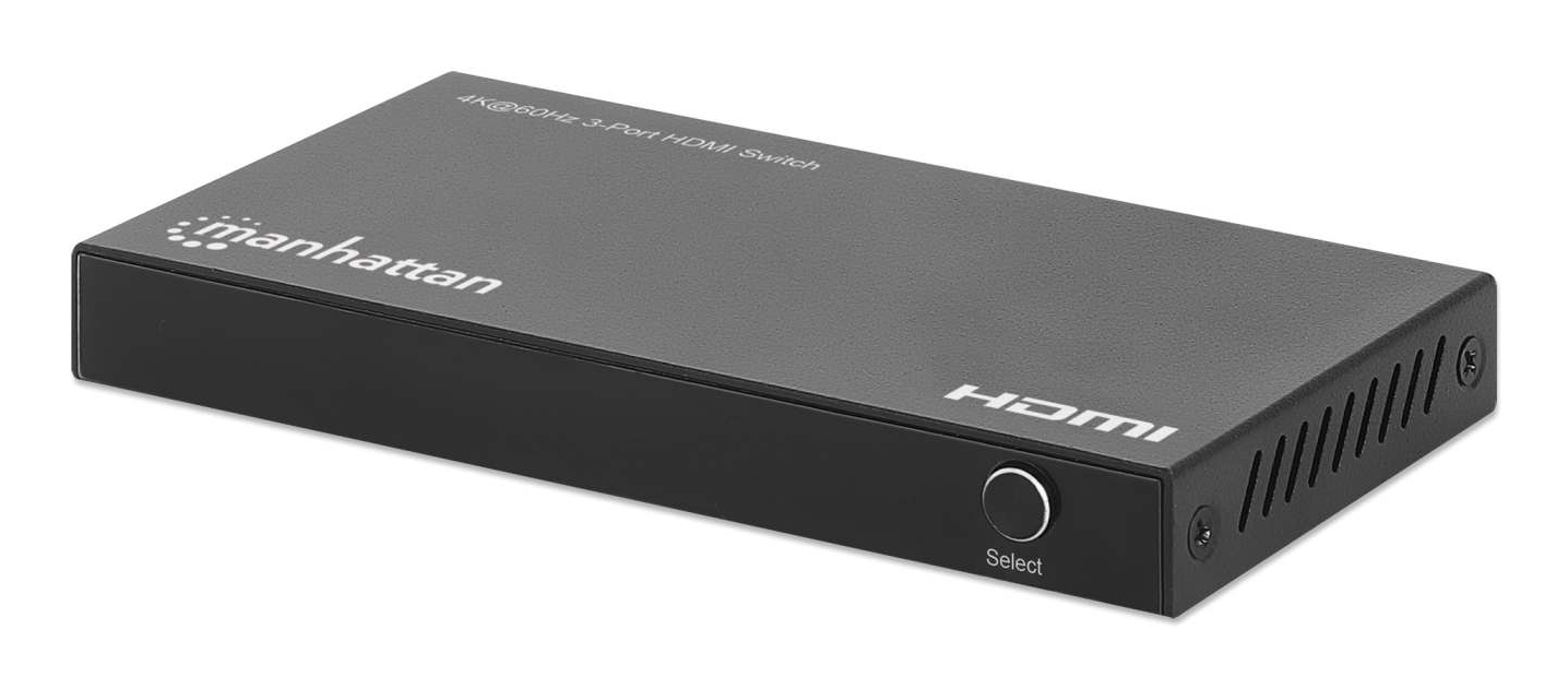 Switch HDMI de 3 puertos 4K (208222) MANHATTAN