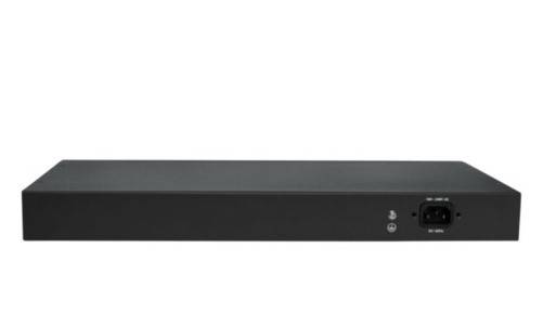 Switch PoE de 16 canales, Total power 250W, en modo CCTV puedes conectar camaras IP hasta 250 mts