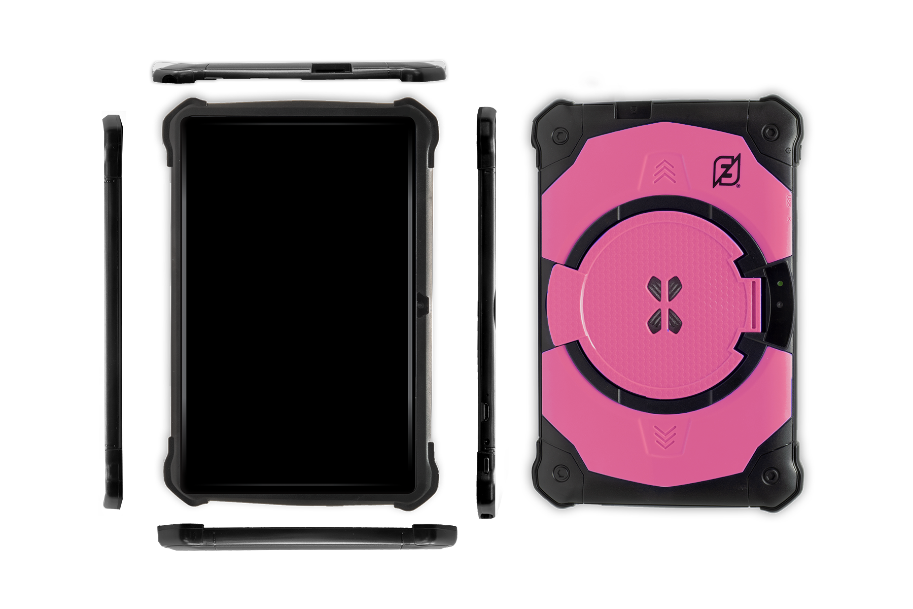 TABLET M002K-2 2GB RAM 16GB ROM 7 PULGADAS ANDROID 10 CAM 2 Y 5 MP FLASH FUNDA CON STAND INCLUIDO NEGRO/ROSA TLCNNN130