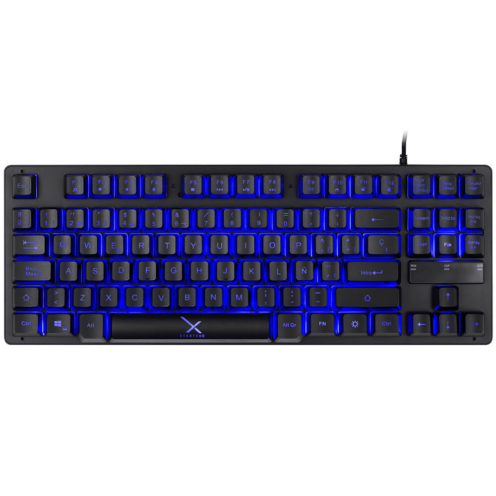 Teclado Gamer Alambrico Xzeal Starter. XSATGA1B TECSTY030
