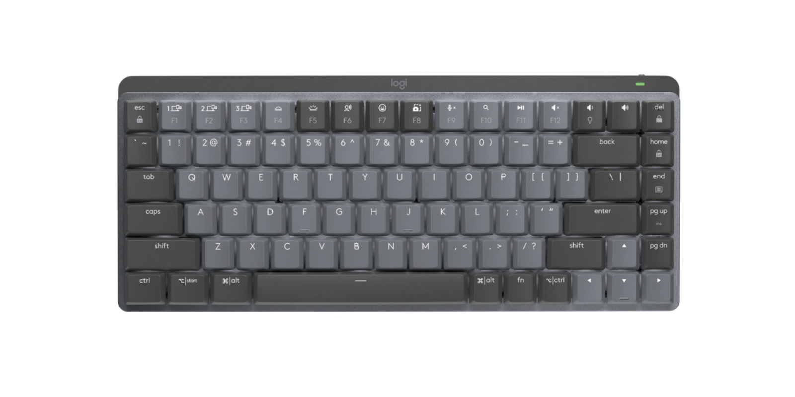 Teclado LOGITECH MX MECHANICAL MINI, Negro TECLOG1030
