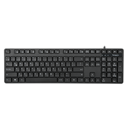 Teclado  Alámbrico, USB, Negro EspañoL AKB30ES