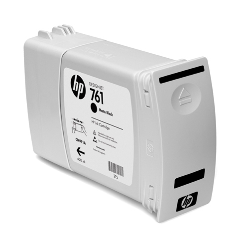 Tinta HP 761, CM991A, Negro Mate 400ml CARHPD1335