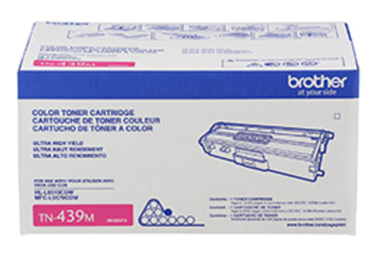 Tóner Brother Valor TN439M magenta, rendimiento aproximado 9,000 páginas, compatible con HLL9310CDW, MFCL9570CDW CARBRT3580