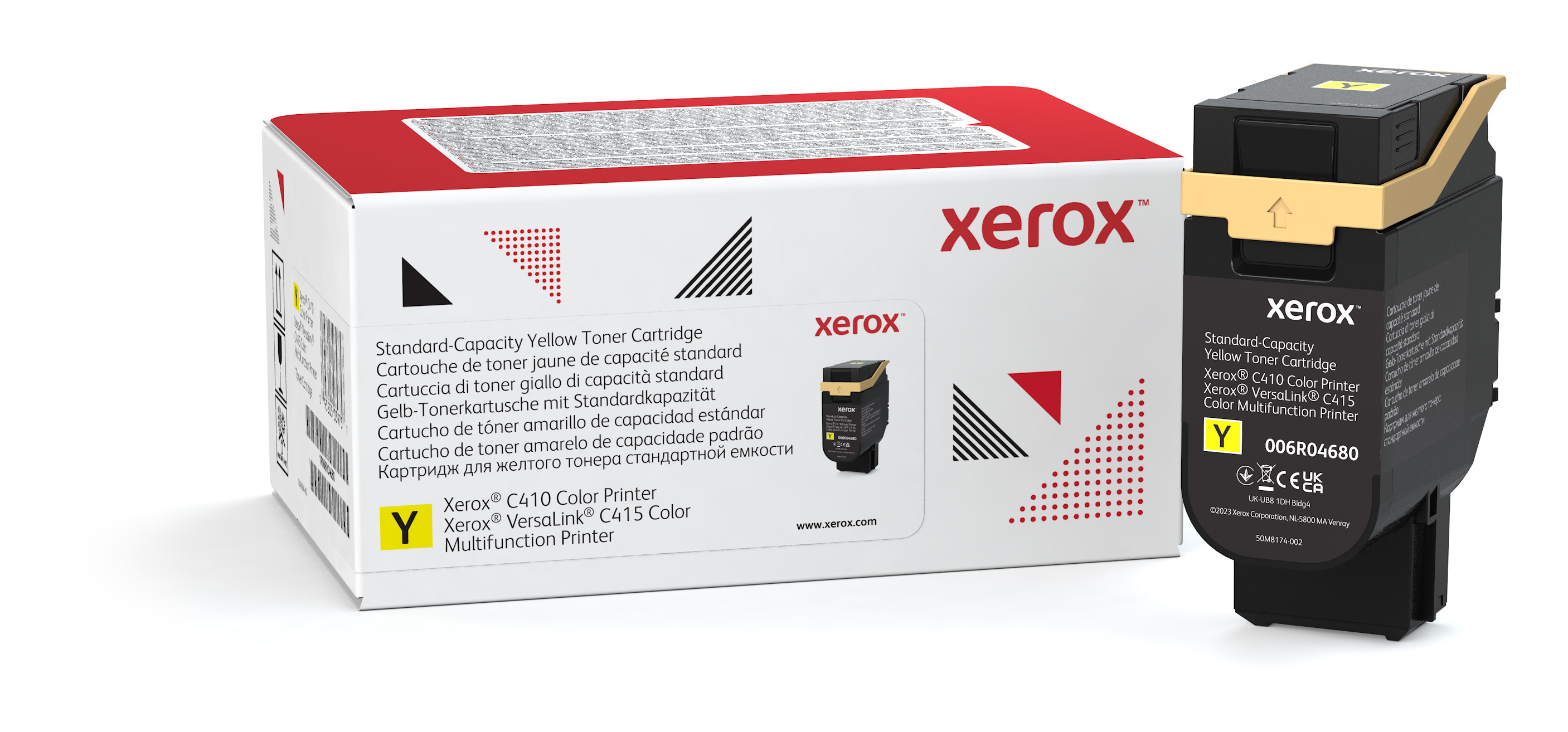 Tóner Xerox AMARILO 006R04680 2K C410/C415 Garantía de 3 meses.