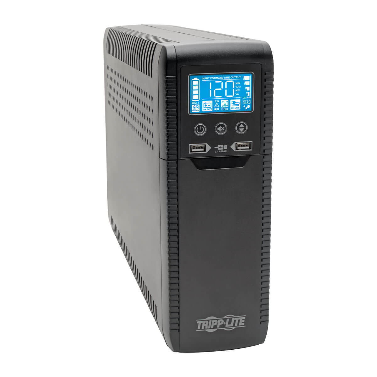 UPS Interactivo con USB 1300VA/720W,120V, 50H TRIPP-LITE ECO1300LCD, 1300 VA, 720 W, 7 h , Hogar y Oficina NBKTRL2470