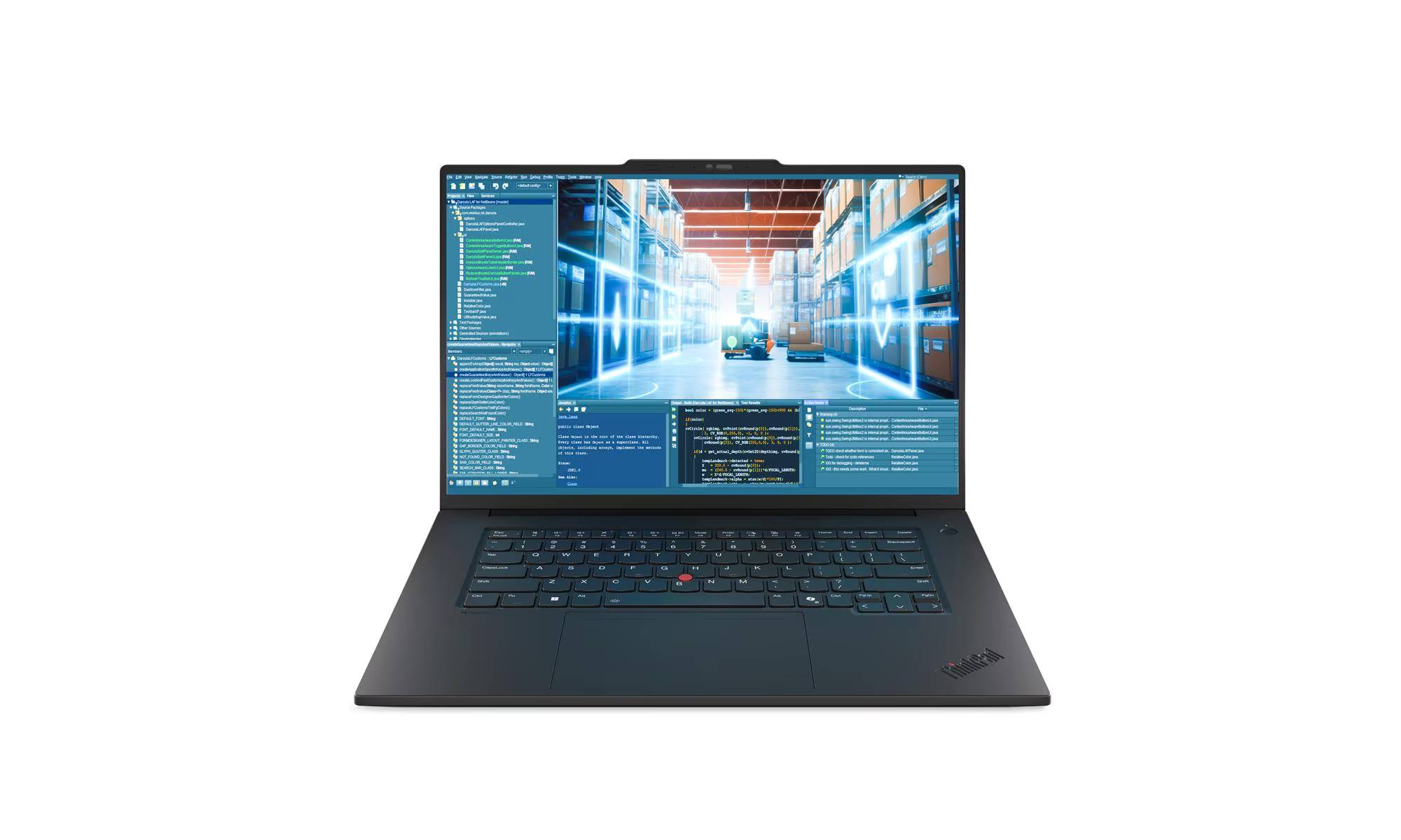 Wks Laptop Thinkpad P1 Gen 8, Pantalla 16 pulgadas, Intel Core Ultra 7 255H, 32 GB,1TB SSD, tarjeta gráfica NVIDIA RTX PRO 1000 Blackwell Generation WKSLEV240