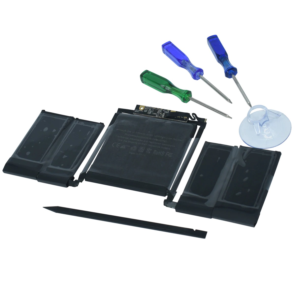 Bateria para computadora Apple MacBook Pro 13 Thunderbolt Ports  color negro marca OVALTECH OTA1819 -11.41V , 4320mAh  49.29Wh