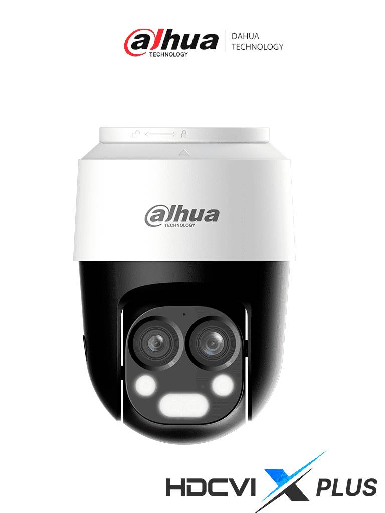 Cámara DAHUA DH-HAC-PT1200BN-IL-A-E2Z- Cámara PT Dual de 2 Megapíxeles, HDCVI X PLUS