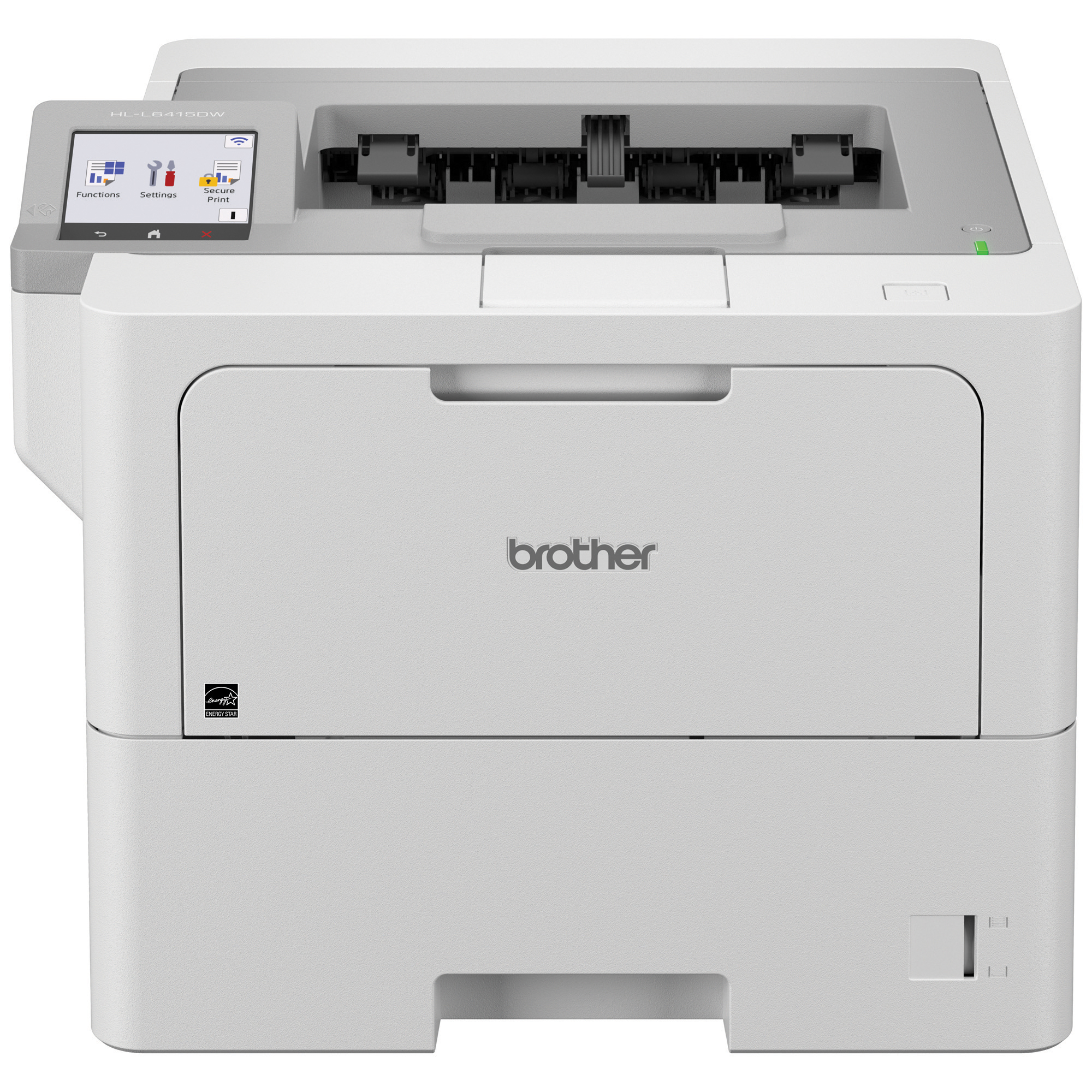 Impresora Láser Monocromática Brother Valor HLL6415DW, 52 ppm, Dúplex, Gigabit Ethernet, Wifi, Tóner de hasta 25,000 págs IMPBRT820