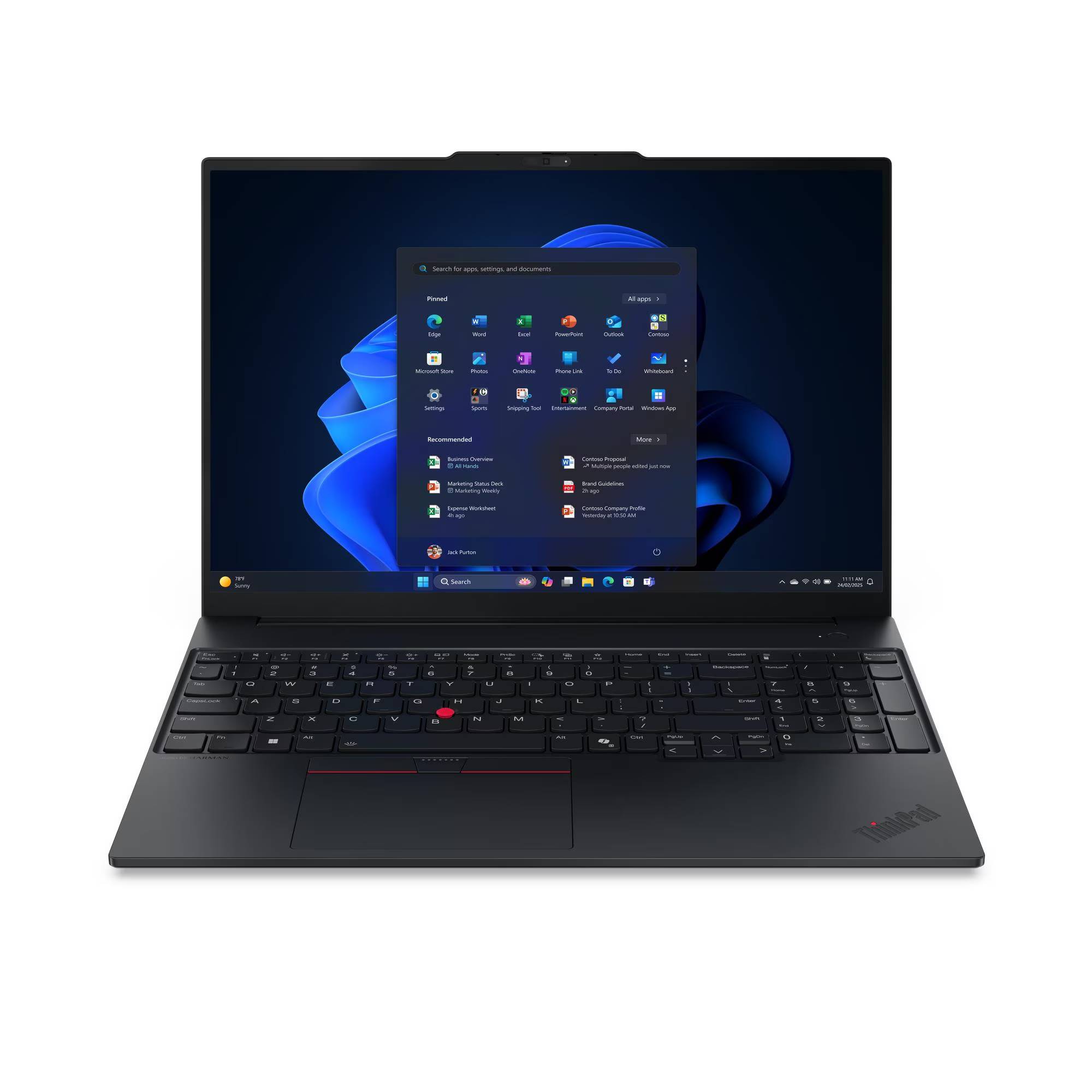 Laptop LENOVO Thinkpad E16 G3, 16 pulgadas, Intel Core Ultra 5 255U, 16 GB, 512 GB SSD, Windows 11 Pro COMLEV6680