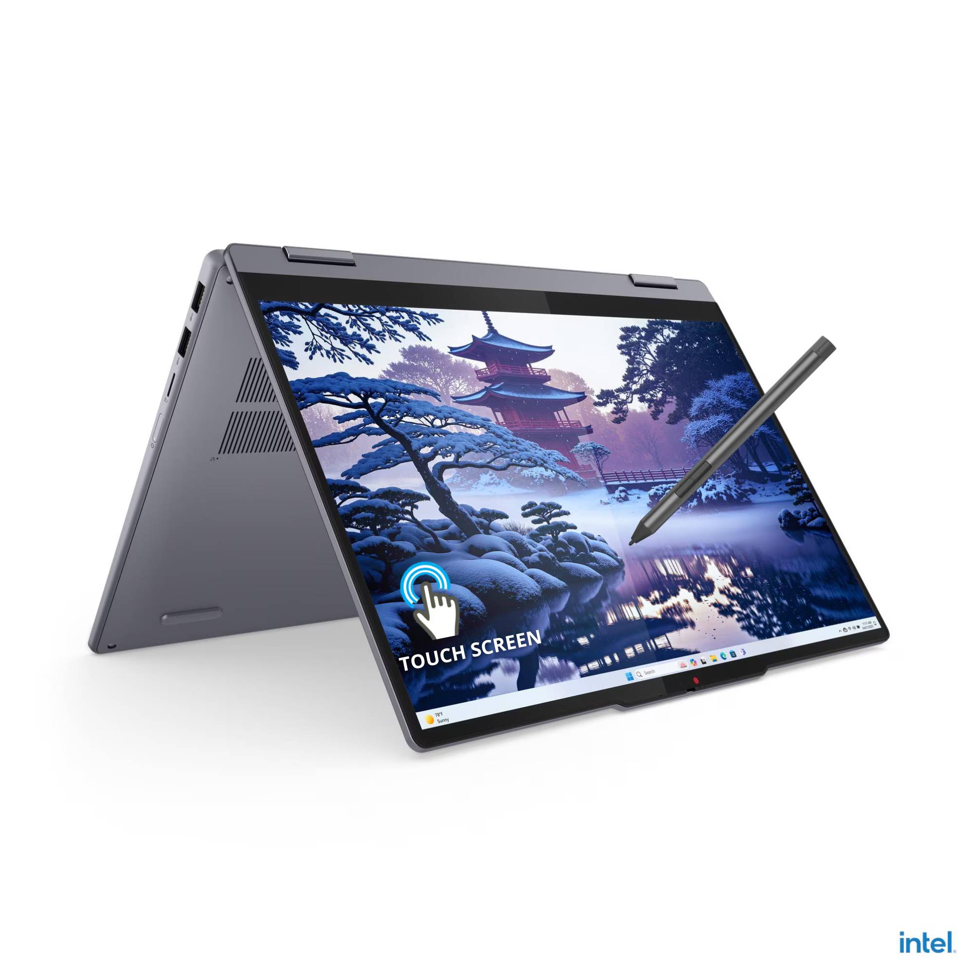 Lenovo IdeaPad 5 2-in-1 14IAL10, 83KR004FLM, Core Ultra 5 225H, RAM 16GB, Almacenamiento 512GB, TOUCH, W11 Home, 1 Año de garantia COMLEV6870