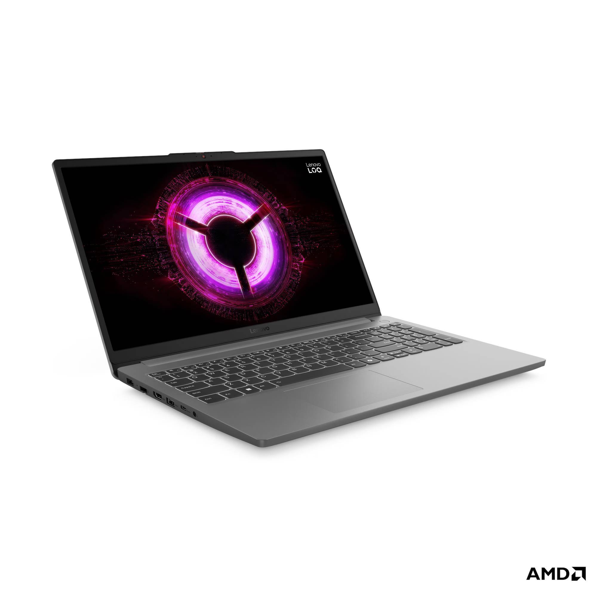 Lenovo NB LOQ 15ARP10E, 83S00005LM , Ryzen 7 7735HS, RAM 16GB, Almacenamiento 512GB SSD, NVIDIA GeForce RTX 4050 6GB, W11 Home, 1 año de garantia COMLEV6840