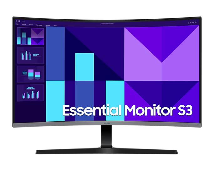 MONITOR CURVO 32 PULGADAS ESSENTIAL S3 S39GD FHD, LS32D390GALXZX MONSMG2210
